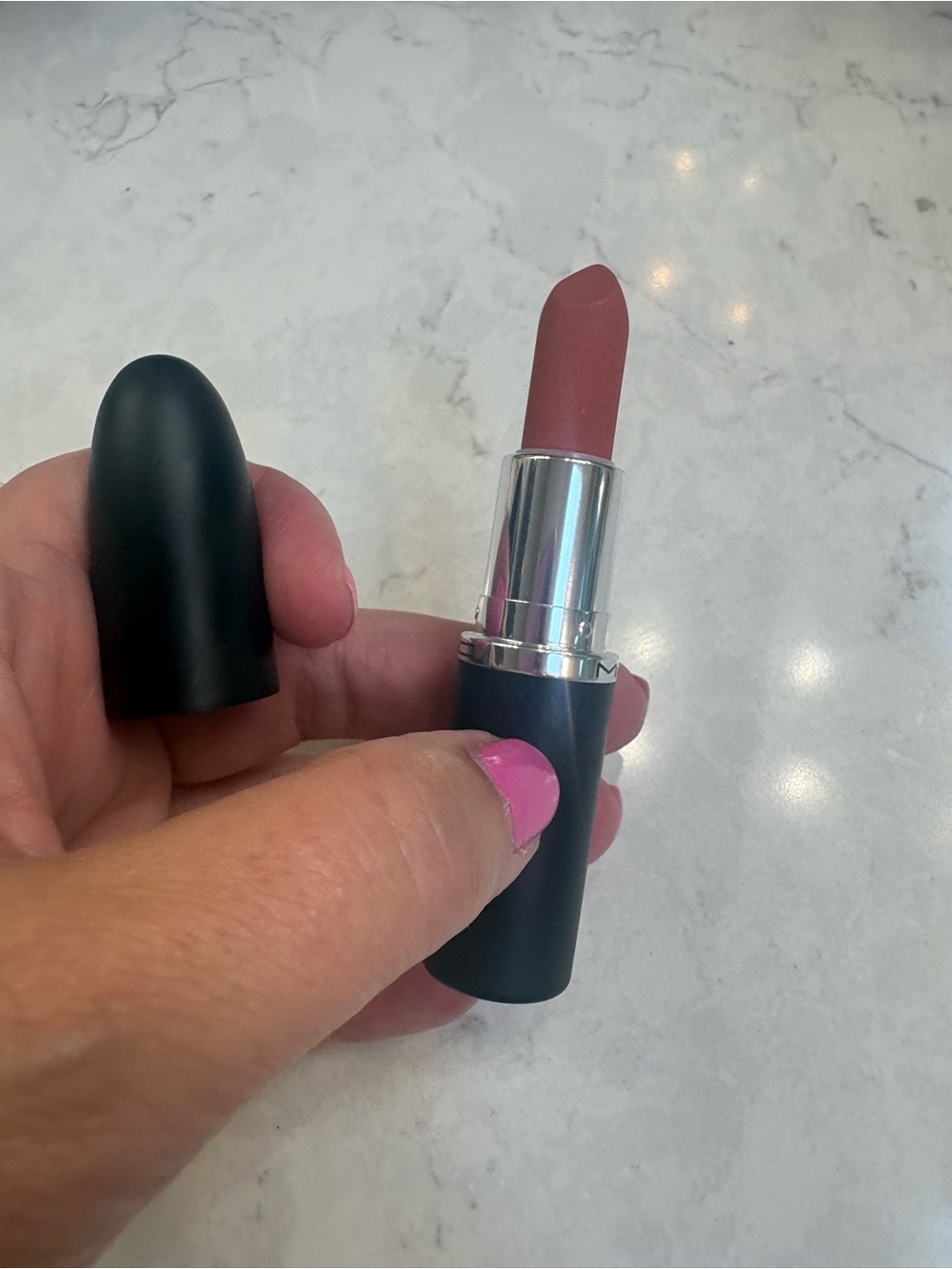 MAC Cosmetics Velvet Teddy #617 matt lipstick- New